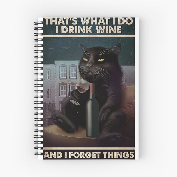 Item preview, The Black Cat Wine Poster designed and sold by lomentoaples.