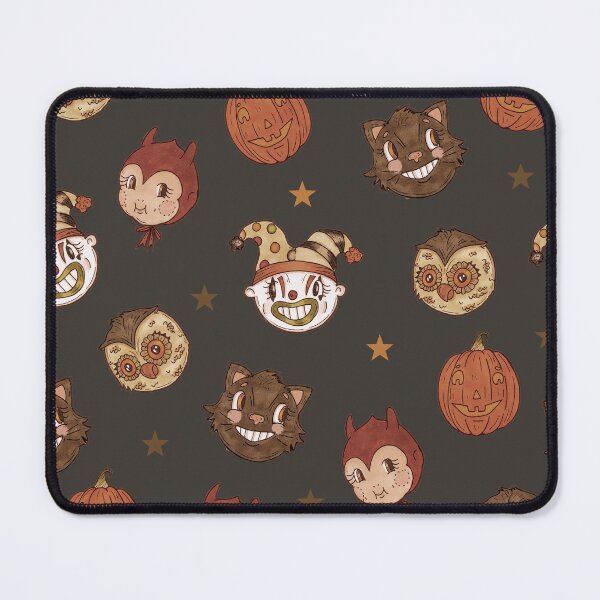 Item preview, Some Little Halloween Guys (dark background) designed and sold by Saint Jordyn.