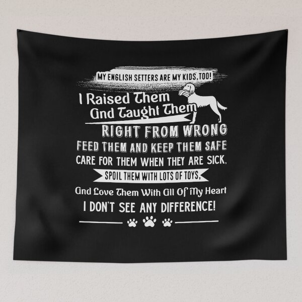 Item preview, My English Setters Are My Kids designed and sold by UnknownArtistt.