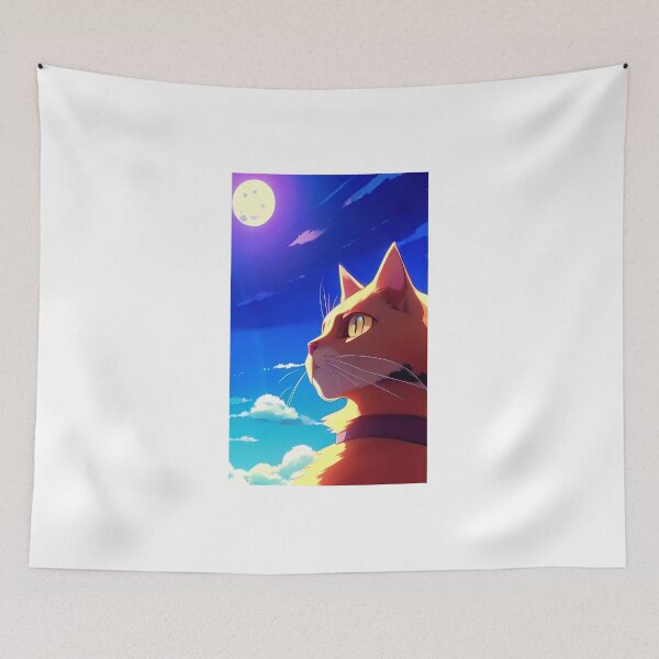 Item preview, Cat head portrait  designed and sold by omar-alsayed52.