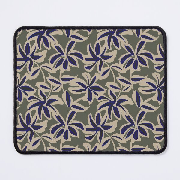 Item preview, Nautical Pattern, Green Nautical Floral Brush Strokes Seamless Pattern designed and sold by graphic-genie.