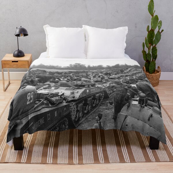 Item preview, WW2 - Sherman Tanks - Staging Ground - Europe 1944 designed and sold by TheHappyK.