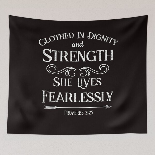 Item preview, Proverbs Bible Verse, Christian Gift for Women & Girls designed and sold by crossesforever.