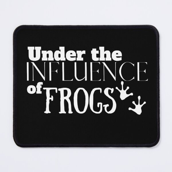 Item preview, Under the Influence of Frogs designed and sold by It's On Backwards.