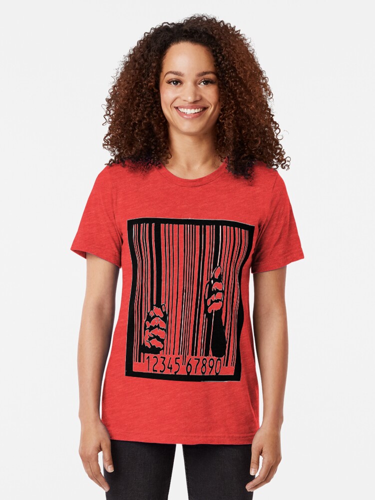 bar code t shirt
