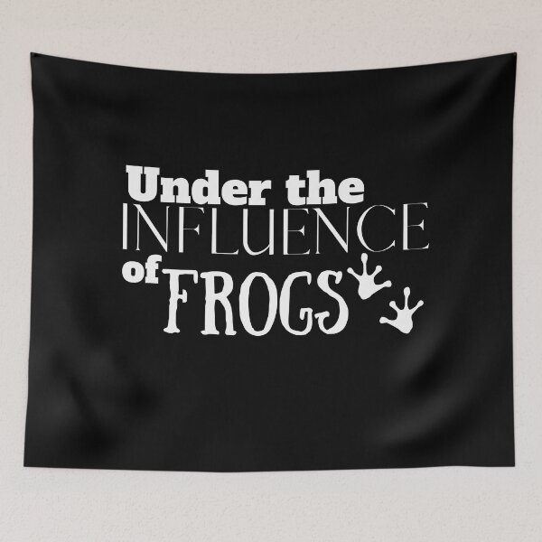 Item preview, Under the Influence of Frogs designed and sold by It's On Backwards.