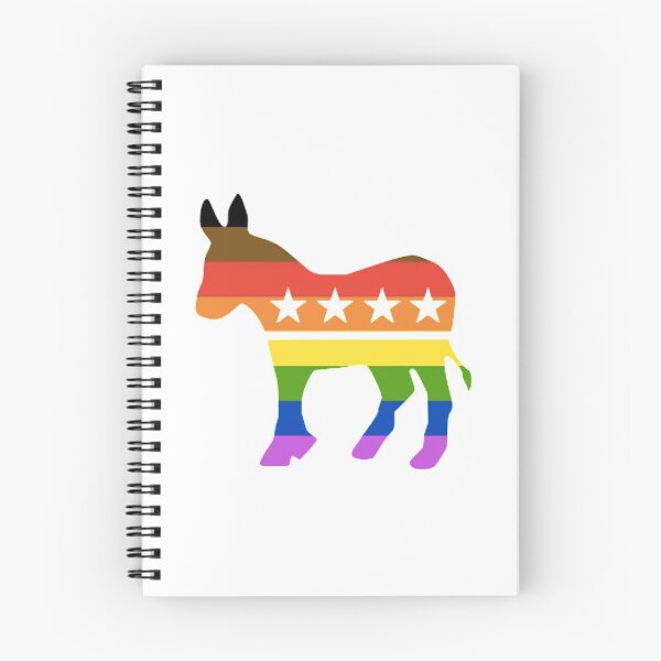 Item preview, Democrat Donkey "LGBTQIA Flag" designed and sold by itsmebecca.