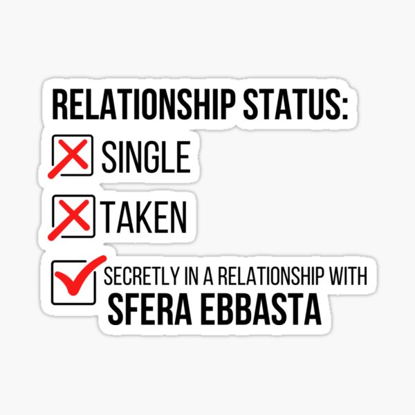 Sfera Ebbasta Product Sticker for Sale by andreamoggi