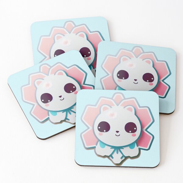 Item preview, Scuttle Cute Happi | Kawaii die-cut sticker || Scuttle Exclusive Series designed and sold by AsabIIArt.