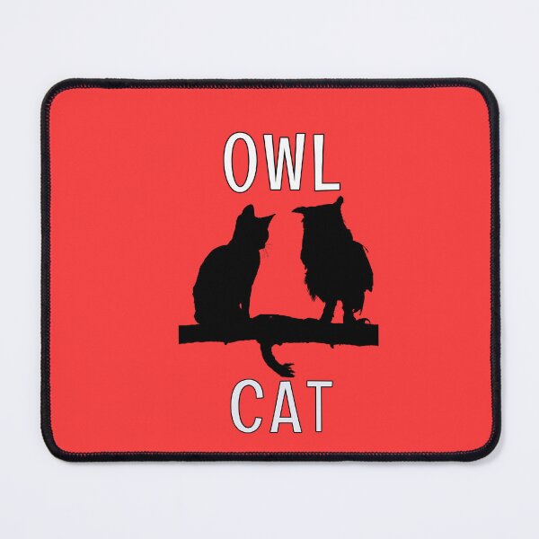 Item preview, CAT AND AN OWL, BEST FRIEND designed and sold by Trilala.