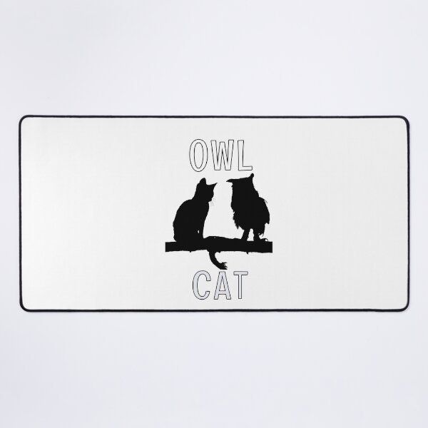 Item preview, CAT AND AN OWL, BEST FRIEND designed and sold by Trilala.