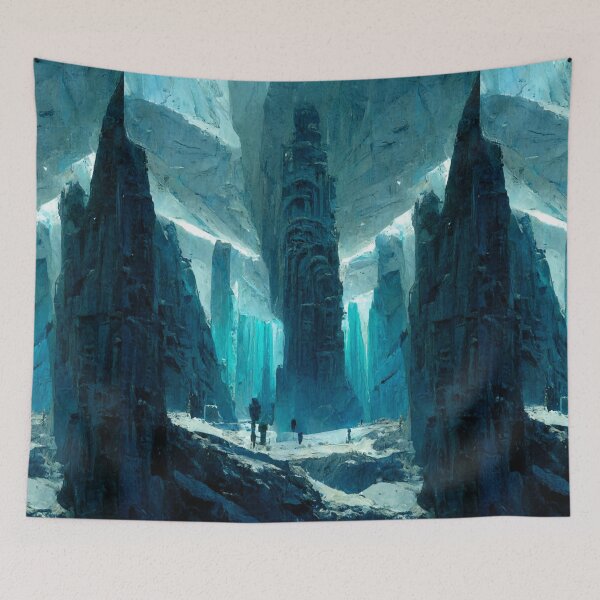 Item preview, Planet Warz - Ice Cavernlo - Icedio Underground "Planet Dragmolo" designed and sold by Brazz Official.