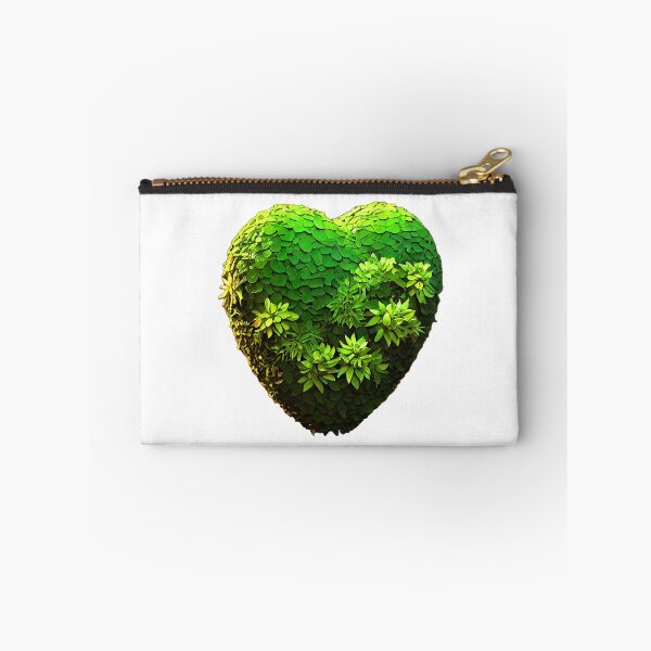Item preview, Green Topiary Bush Shrubbery Heart designed and sold by outkast-oasis.