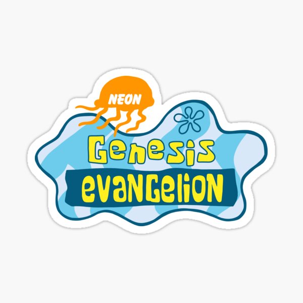 Néon Genesis Evangelion Sticker