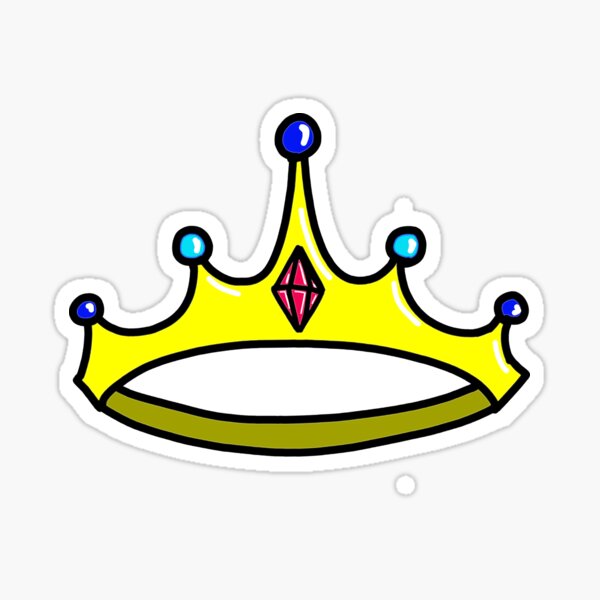 Precious Crown Sticker