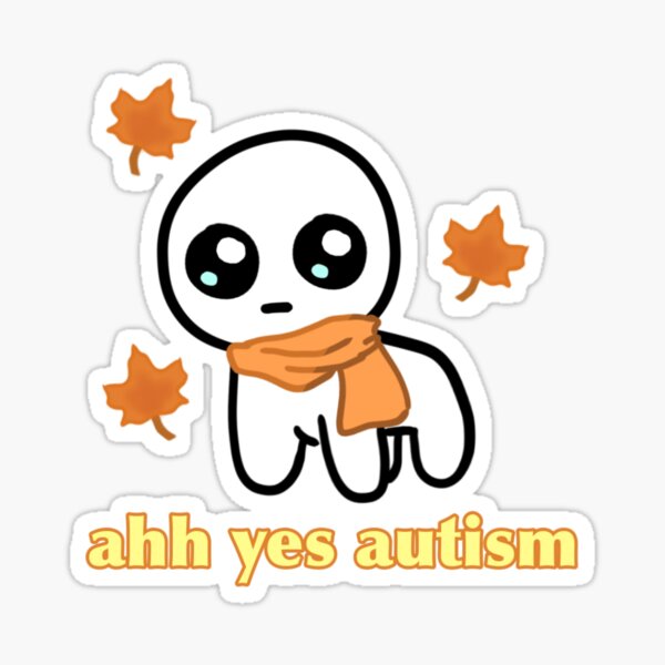 Premium Vector  Autism tbh creature, meme, kids, meme autistic