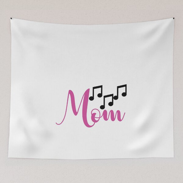 Item preview, Mom Musical Notation designed and sold by CreativeStrike.