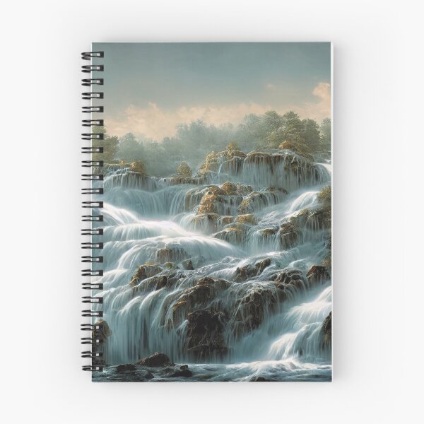 Item preview, Paisajes en cascada I designed and sold by SpectralGenesis.