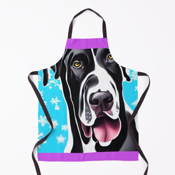 Item preview, Great Dane with Snowflakes designed and sold by NitaBond.
