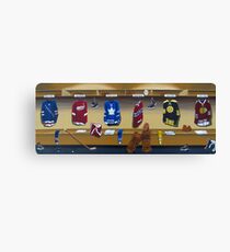 nhl original 6 painting Canvas Print