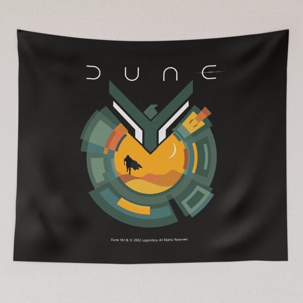 Aperçu de l'œuvre DUNE 2020 - Art stylisé à thème créée et vendue par GREENOART.