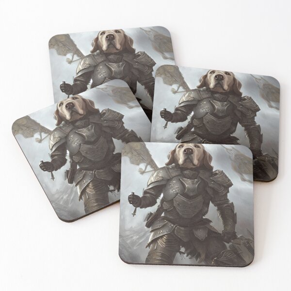 Item preview, AI Generated Art, War Labrador designed and sold by RabbitHoleMI.