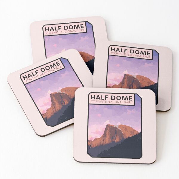 Item preview, Half Dome - Yosemite National Park designed and sold by CuriousCurios.