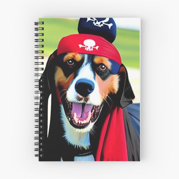 Item preview, perro pirata designed and sold by OverAltruist.