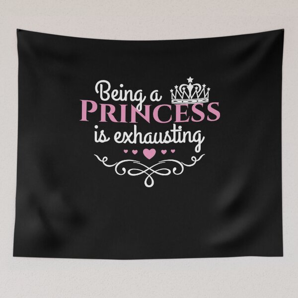Item preview, Being a Princess is Exhausting - Bridal Edition designed and sold by themelonink.