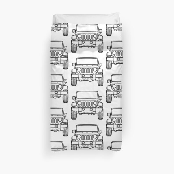jeep Duvet Cover