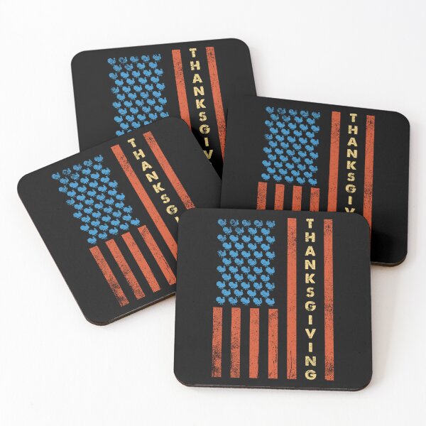 Item preview, Vintage Thanksgiving Turkey - USA Flag designed and sold by Whimsical  Thinker.