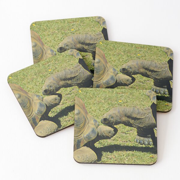 Item preview, Two Galapagos Tortoises in the Zoo designed and sold by TastyTonic.
