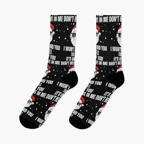 Item preview, Santa Won't Send You To Hell Atheist Christmas designed and sold by ZavageDesigns.