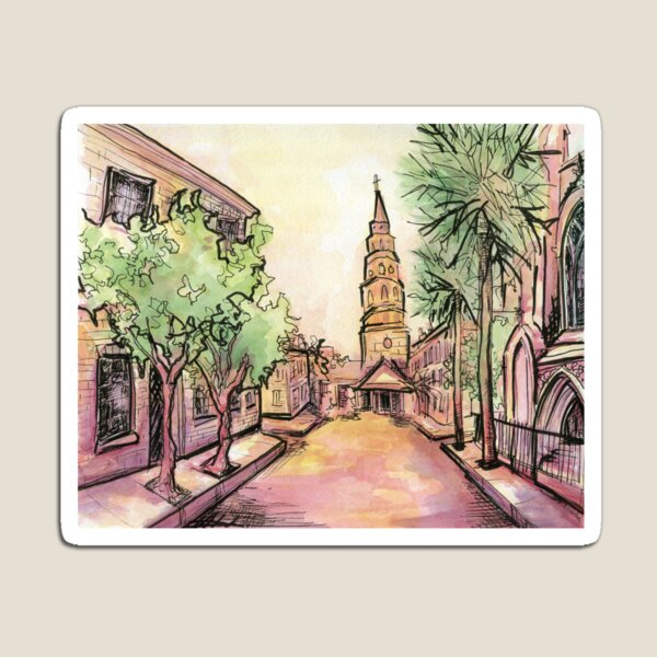 Charleston Streetscape Magnet