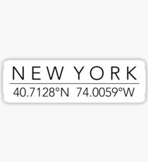 new york Sticker