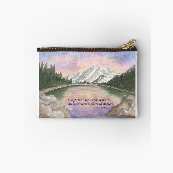 Item preview, God's Peace- Psalm 34:4 designed and sold by Diane Hall Watercolors.