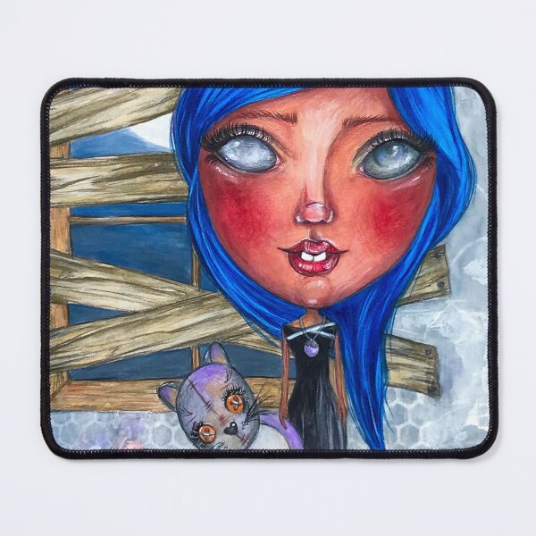 Aperçu de l'œuvre Fille de la maison hantée créée et vendue par RuffledAndPunk.