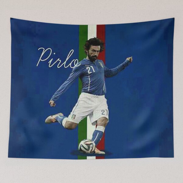 Item preview, Andrea Pirlo Illustration designed and sold by mickeymoona.