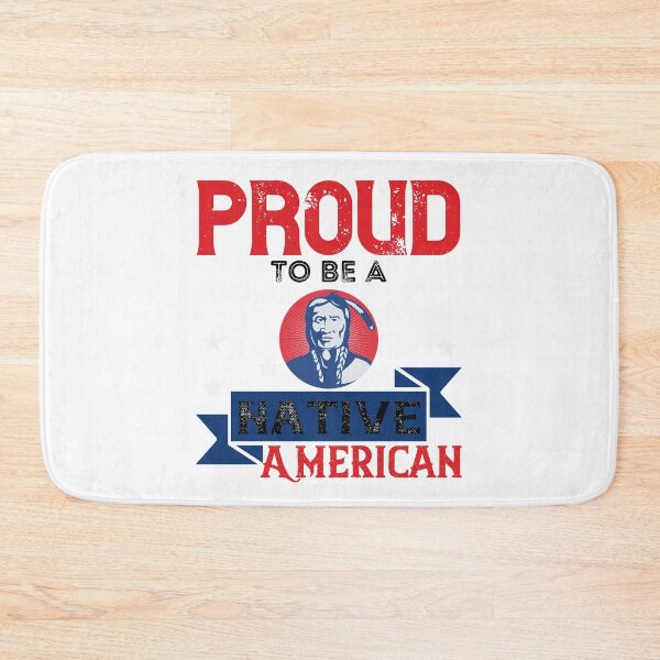 Item preview, Native America Heritage Month Proud To Be A Native American White Background designed and sold by RockBeeDesigns.