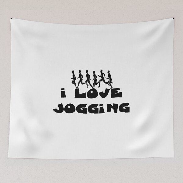 Artikelvorschau, ICH LIEBE JOGGING entworfen und verkauft von DomGDesign.