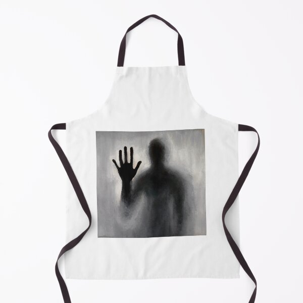 Item preview, Black and white shadow person in mirror  designed and sold by Sorbelloart.