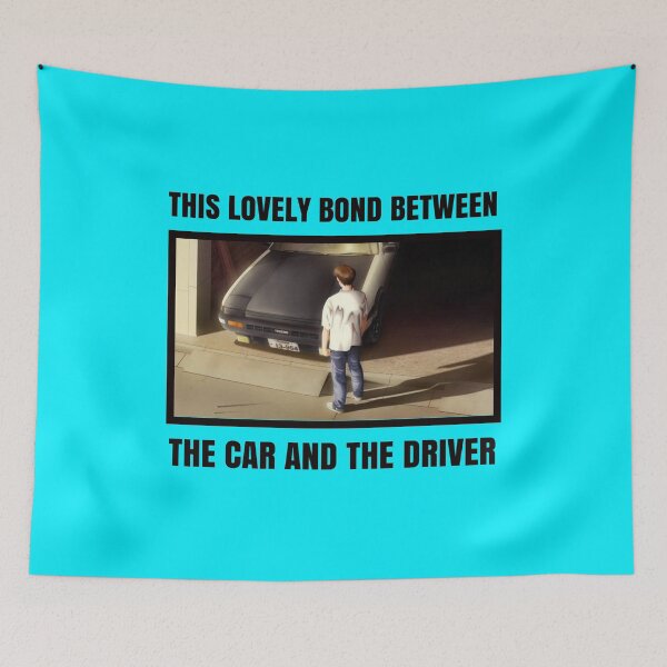 Item preview, Initial D - The car and driver bond designed and sold by MOTOSHIFT.