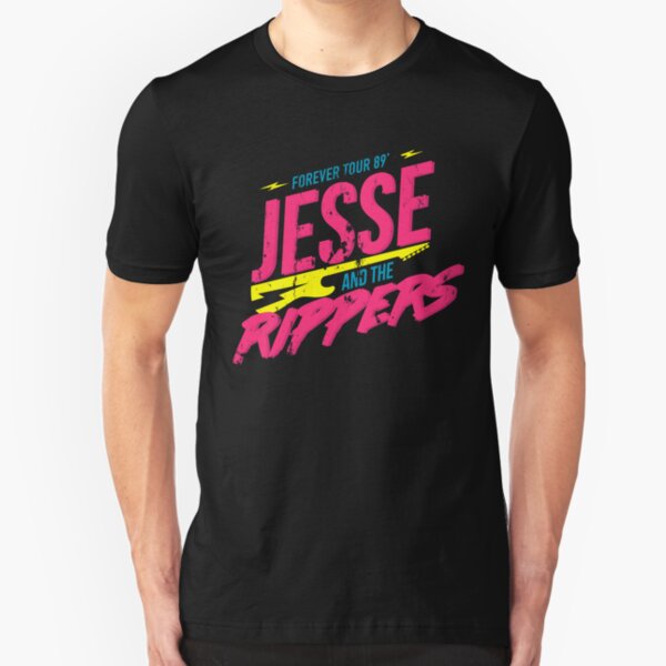 Jesse and the Rippers: Forever Tour 89' Slim Fit T-Shirt