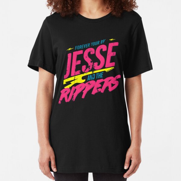 Jesse and the Rippers: Forever Tour 89' Slim Fit T-Shirt