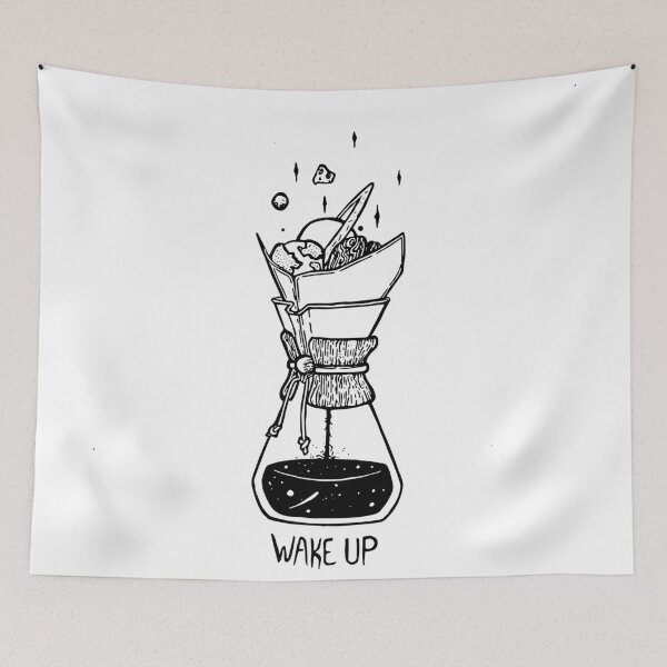 Item preview, Wake Up Chemex Ink Illustration designed and sold by neomlei.