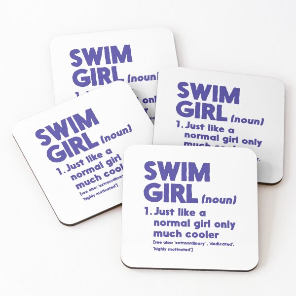 Item preview, Swim Girl Definition Just Like A Normal Girl Only Much Cooler designed and sold by Earthshaker-art.