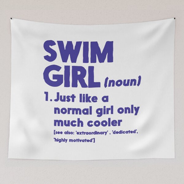Item preview, Swim Girl Definition Just Like A Normal Girl Only Much Cooler designed and sold by Earthshaker-art.