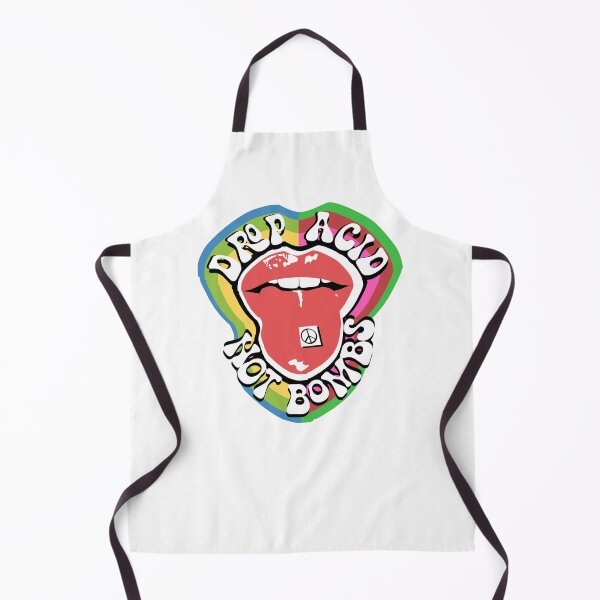 Item preview, Drop Acid Not Bombs | Trippy 70s Style, Retro Psychedelic, 60s 70s Hippie designed and sold by NobodysHero.