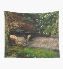 Ophelia Ölgemälde von Sir John Everett Millais - Hamlet - Spielen Wandbehang