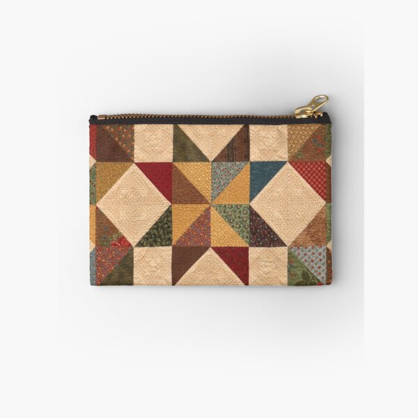 Item preview, Patchwork Art Mosaic Shapes Square Triangle Rhombus Curve Patterns  designed and sold by ErisMerch.